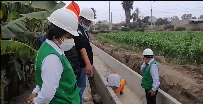 MALA; JUNTA DE REGANTES VIENEN PERJUDICANDO TRABAJOS DE CANALIZACIÓN 