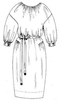 Dress from 1922 with a US patent