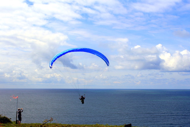 Paragliding in the Côte Basques France