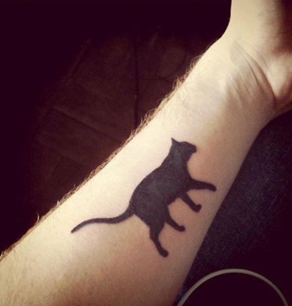 Criativas Tatuagens para quem ama os gatos