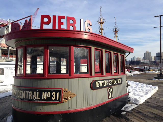 pier 16 in lower downtown Manhattan