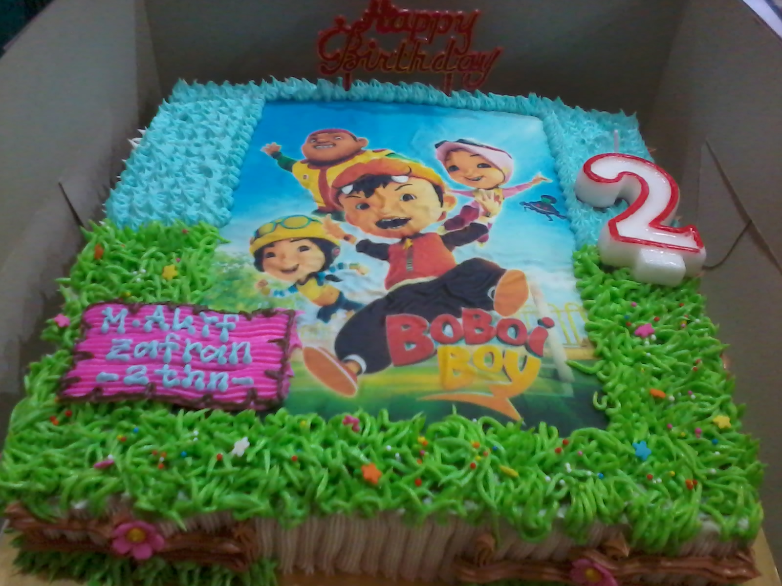 FEINAZCAKESHOUSE: Kek BoboiBoy (KBC 460)