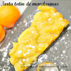Tarta tatin de mandarinas, receta paso a paso y con fotografías