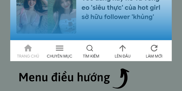 Hướng dẫn tạo thanh menu dưới đáy màn hình cho blogger