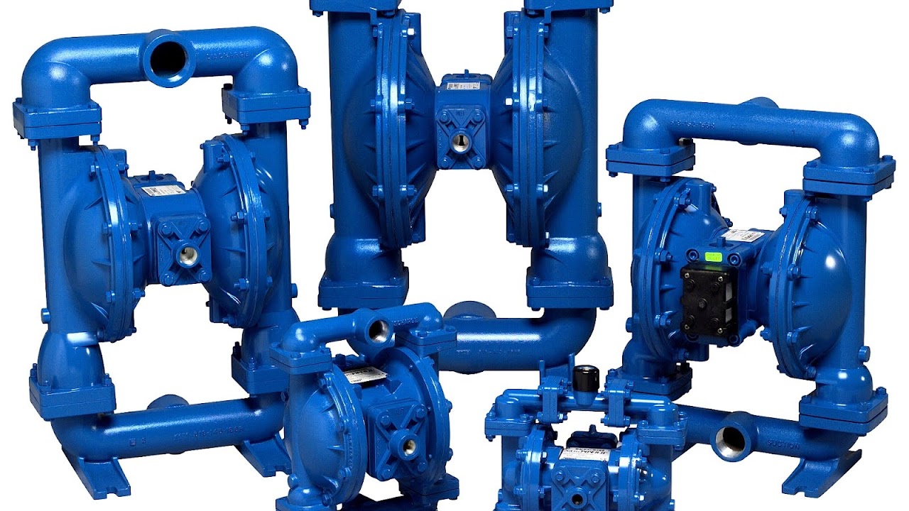 Compressed Air Powered Double Diaphragm Pumps