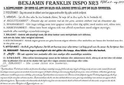 Benjamin Franklin Inspiration Nr3