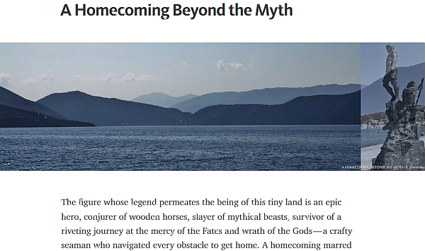 myth of Ithaca Greece