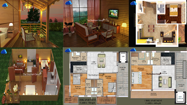 1BHK and 2 BHK Property in Dhanaulti