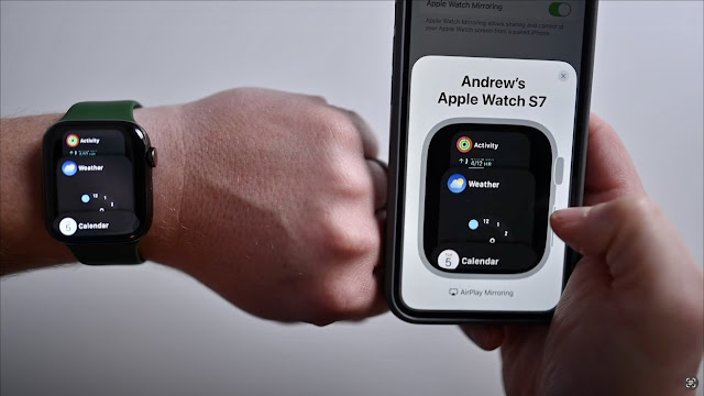 Cách phản chiếu Apple Watch lên Iphone trên iOS 16
