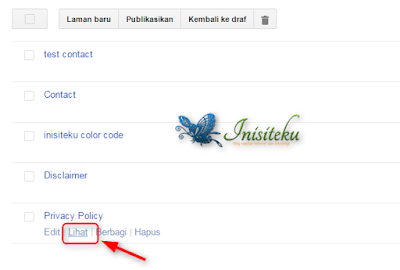 membuat dan memasang privacy policy untuk blogger