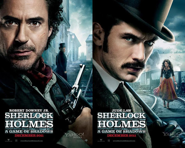 carteles del film Sherlock Holmes juego de sombras SH poster