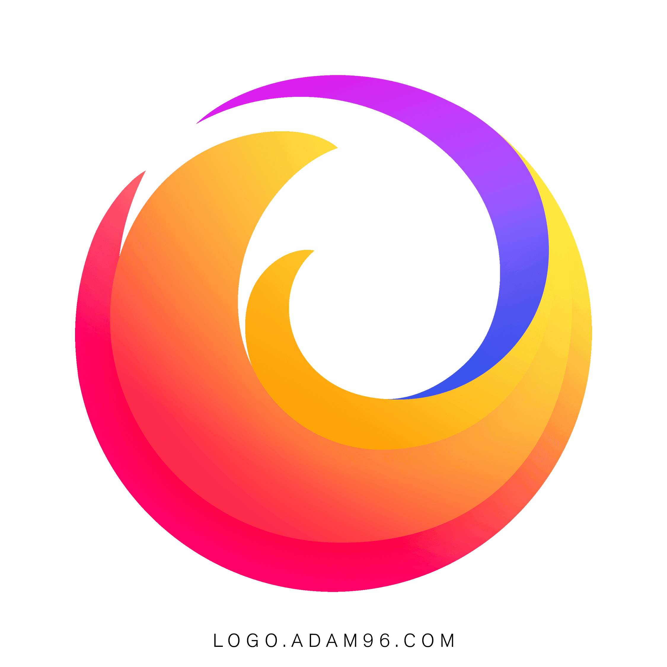 تحميل شعار متصفح فايرفوكس الجديد Logo Firefox PNG