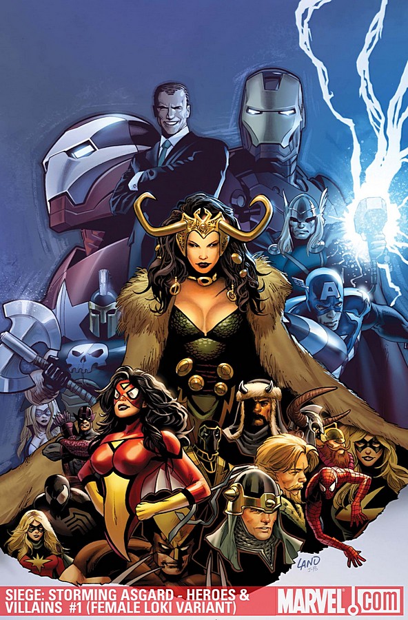 HEROINAS DE COMIC: Female Loki.
