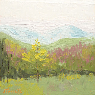 original palette knife oil painting by Georgia artist Joan Terrell Joan Terrill