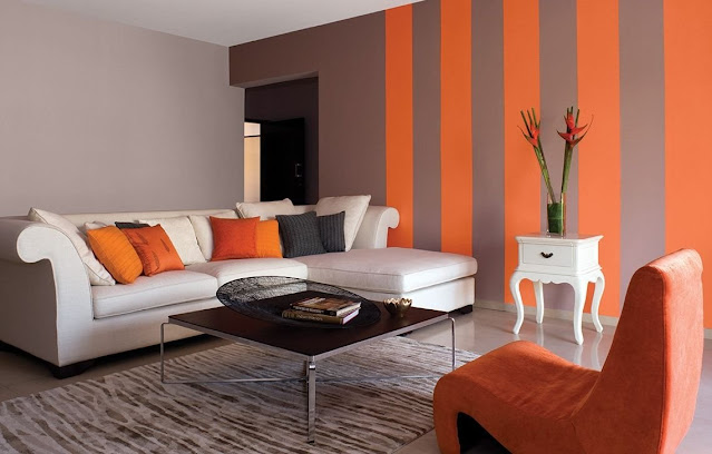 orange and grey living room ideas