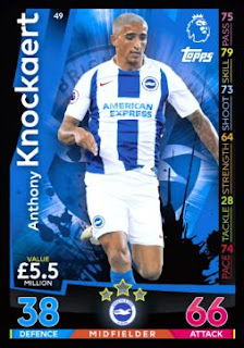 Match Attax 2018-2019 Brighton & Hove Albion Premier League