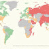  Ο παγκόσμιος χάρτης γυμνισμού - Πού επιτρέπεται η τόπλες ηλιοθεραπεία, πού συλλαμβάνονται οι γυμνιστές