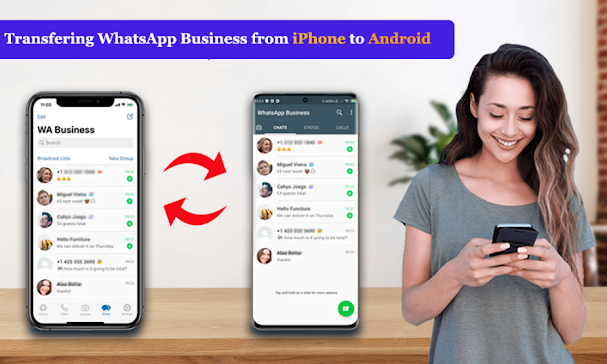 Como transferir o WhatsApp Business do iPhone para o Android?