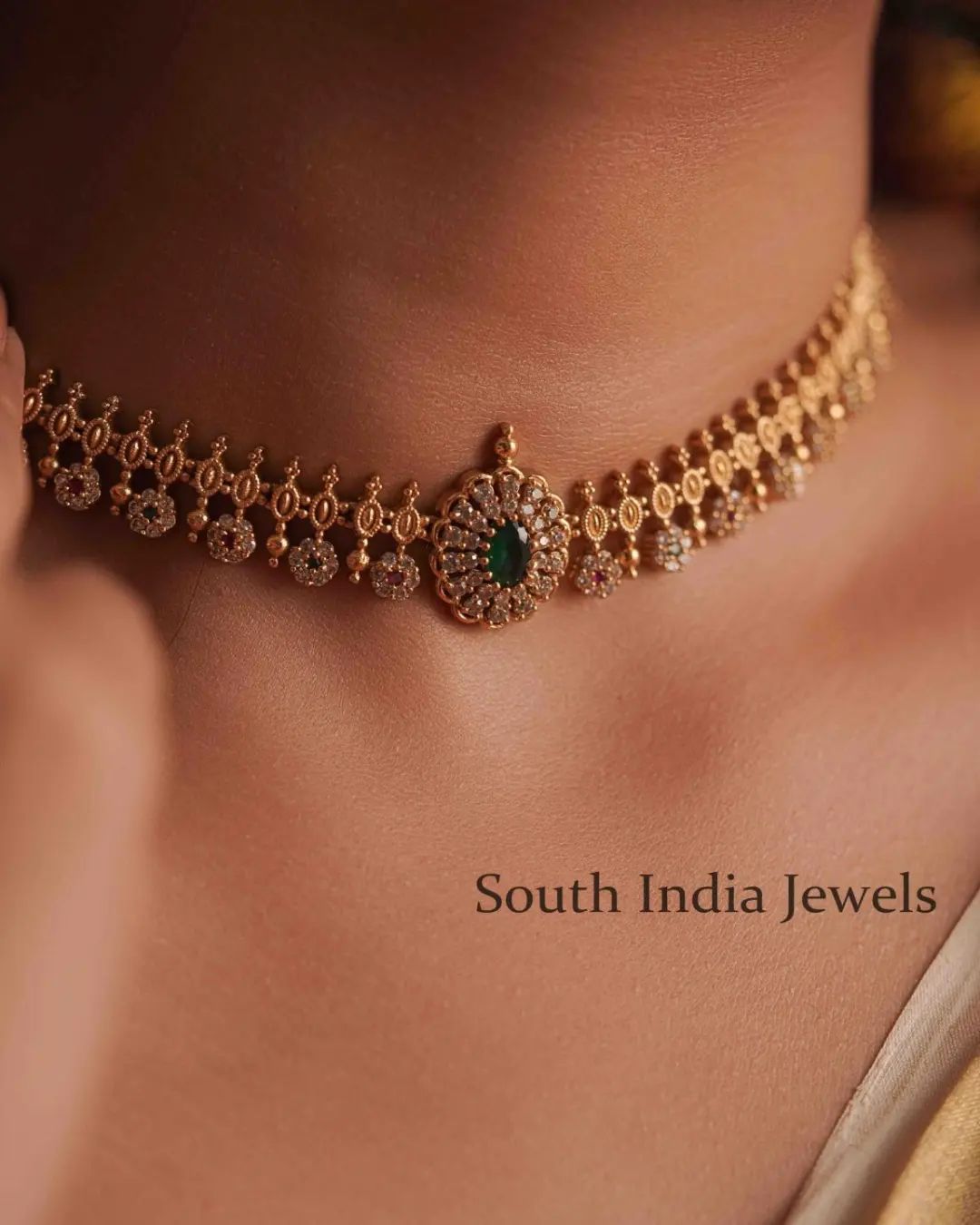 Gold Tone Jewelry|gold Herringbone Choker Necklace For Women - Copper  Geometric Chain