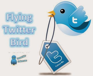 إضافة طائر تويتر الى مدونتك