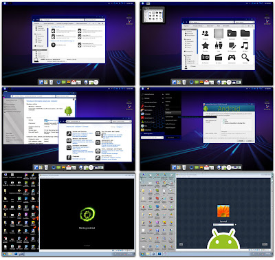 Android skin pack  for windows 7