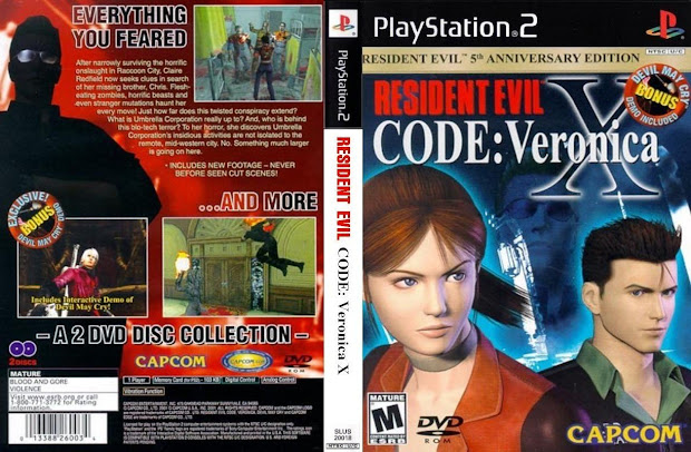 Download Resident Evil Code Veronica X PS2 ISO High Compressed