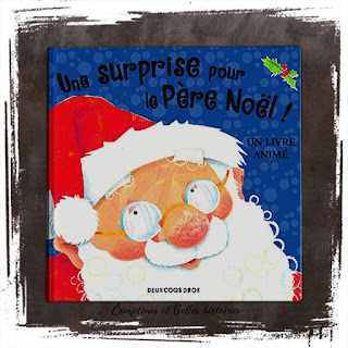 Une surprise pour le Père Noël, livre pour enfant plein d'humour et de blagues sur un Papa Noël qui cherche son renne au nez rouge, de Keith Faulkner