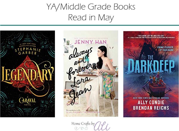 May Young Adult or Middle Grade Books