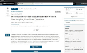 Forced and Coerced Sexual Initiation in WomenNew Insights, Even More Questions