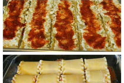 Lasagna Roll Ups Recipe