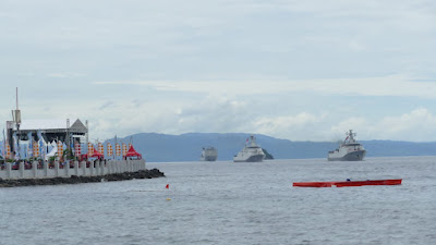 12 Kapal Perang TNI Angkatan Laut Laksanakan Geladi Sailing Pass dalam Sail Tidore Tahun 2022