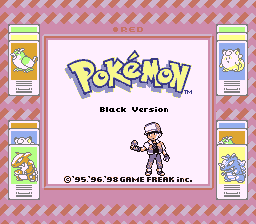 Pokemon Black Cover,Title