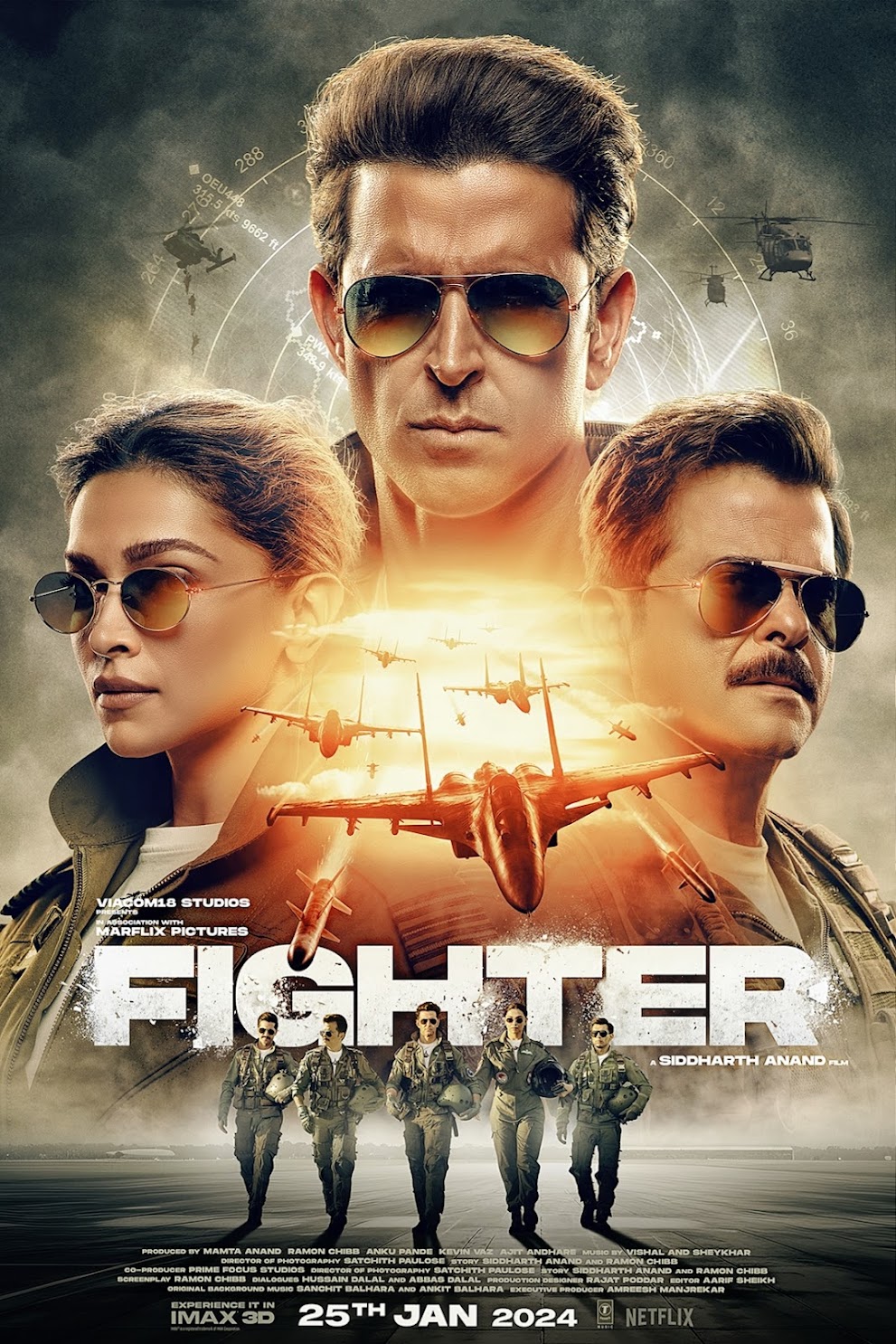 Fighter (2024) Bollywood Full HD Movie [WEB-DL] Download