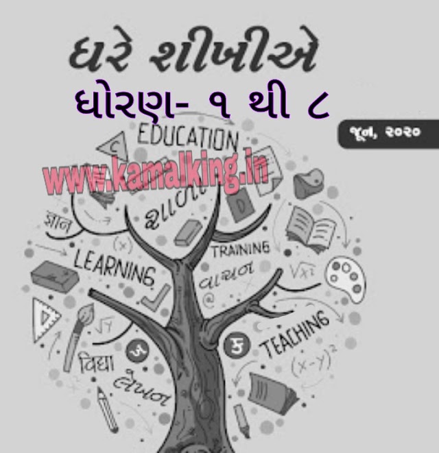 Download Ghare shikhie books from GCERT for Standard 8