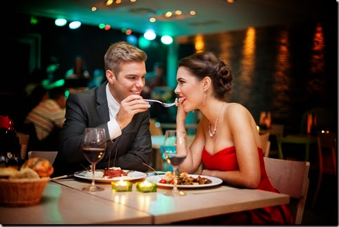 romantic dinner