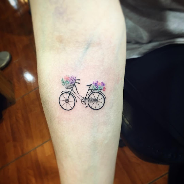 Tatuagem de bicicleta 