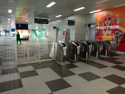 mesin tap tiket MRT jakarta