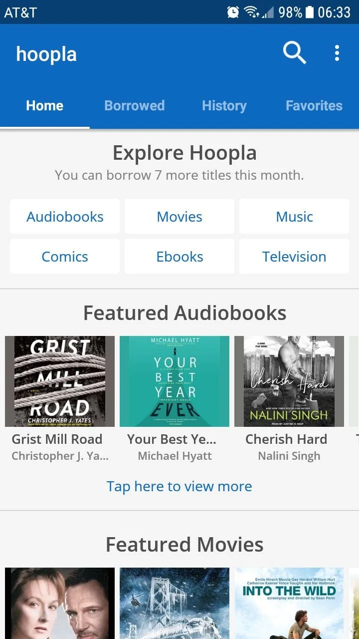 Borrow films and TV shows from Your Library with Hoopla on Roku