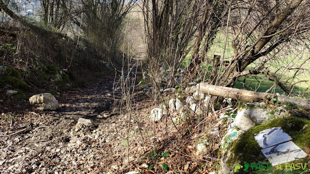 Encuentro de las rutas de la salamandara y el buitre