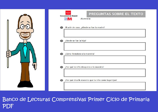 Banco de Lecturas Comprensivas Primer Ciclo de Primaria PDF