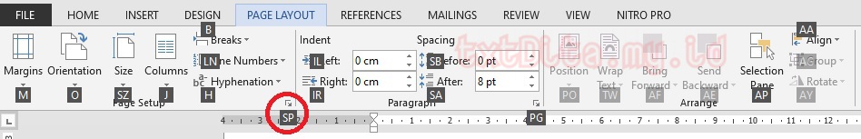 Cara Membuat Pengaturan Margin Secara Default Pada Ms. Word