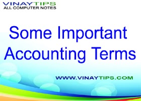 Some Important Accounting Terms