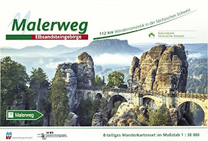 Malerweg - Sächsische Schweiz: Wandertourenführer 1:30000: Elbsandsteingebirge. Wandertourenführer