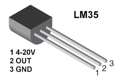 Hasil gambar untuk cara membuat sensor suhu lm35 arduino