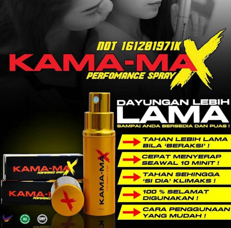 KAMA MAX SPRAY PENANG - RM 90
