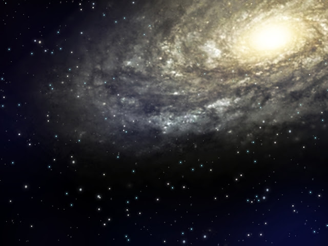 Anime Space Galaxy Background