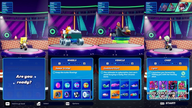 เว็บโหลดเกม Nickelodeon Kart Racers 3