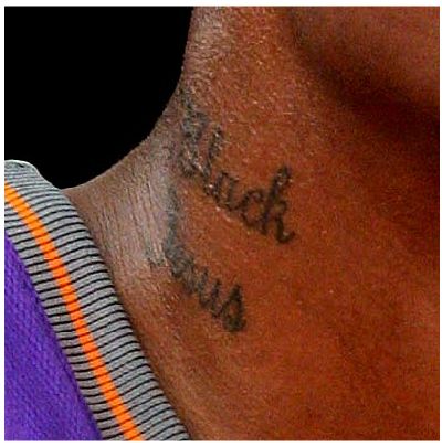 tattoo quot;Black Jesusquot; on