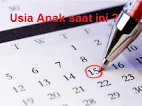 Cara Menghitung Usia Anak