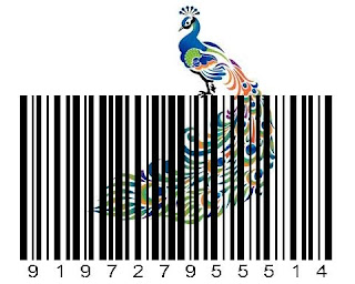 Creative Barcode Generated from Barcode Label Guru Site with Help of Barcode Bro Code 128 UPC Feather Peocock  2